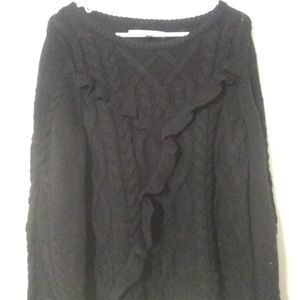 Lauren Conrad Ruffled sweater